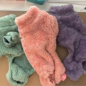 Cozy puppy jammies or coat for tiny dogs xs